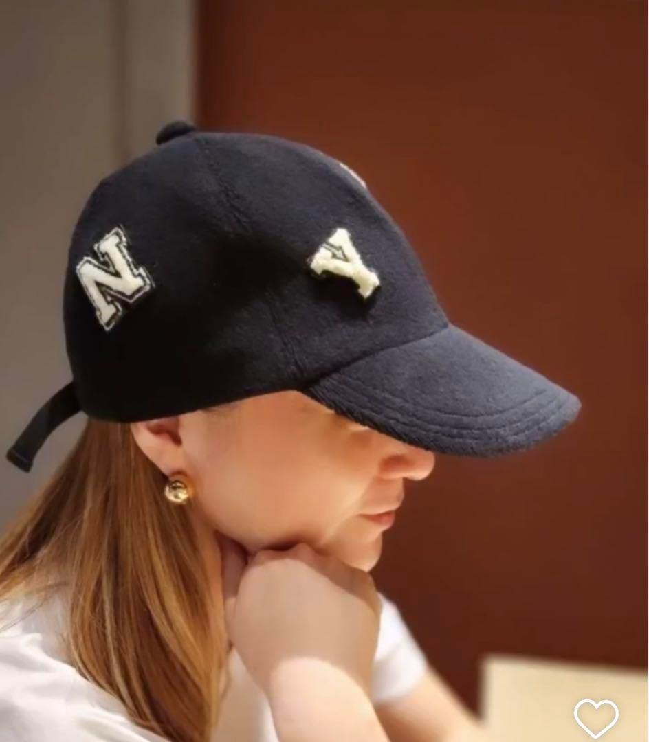 ELLESHOP限定♡LUDLOW ラドロー　キャップ　ブラック　ロンハーマン