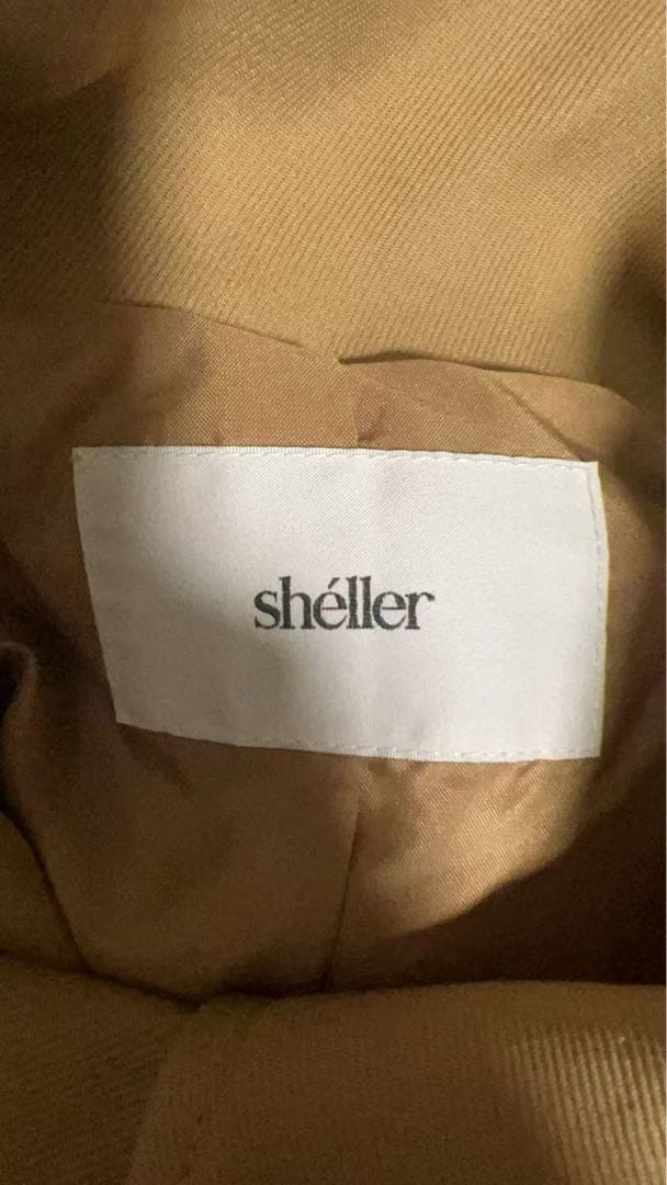 shéller トレンチコート 2way short trench coat