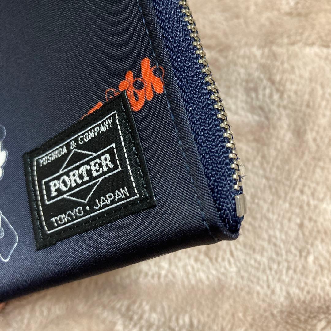 ドラえもん×PORTER マルチウォレット 美品