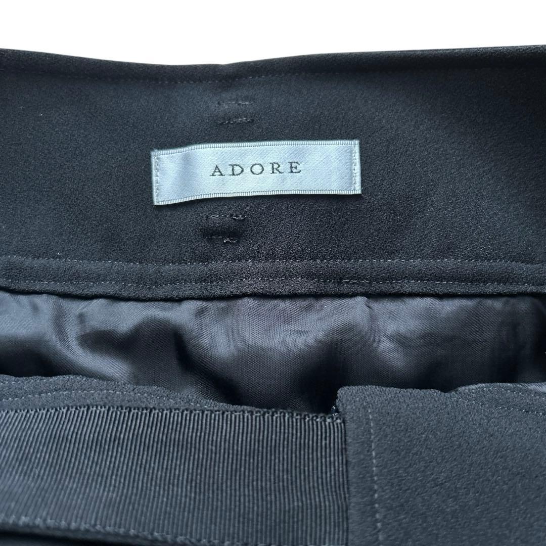 【限定価格 美品】アドーア リーフカットワークレースモンステア スカート