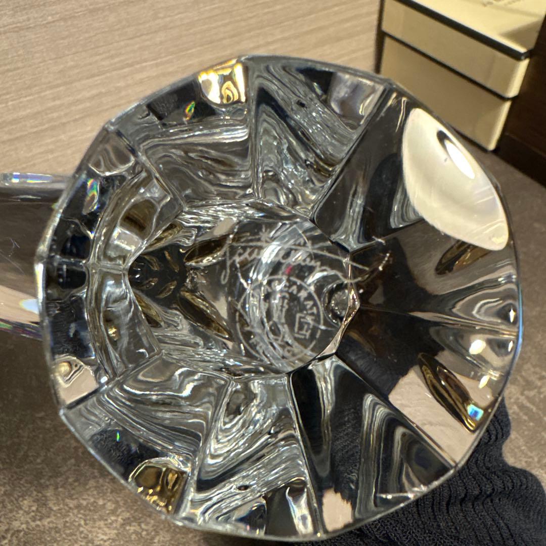 Baccarat ファウナクリストポリス　鳥　一輪挿し　花瓶　フラワーベース