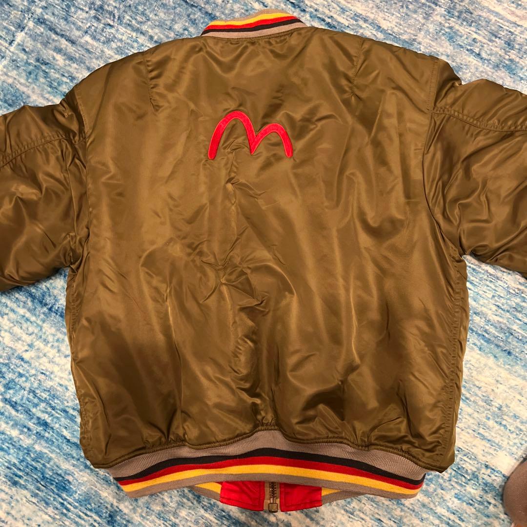【evisu MA-1ジャケット リバーシブル】