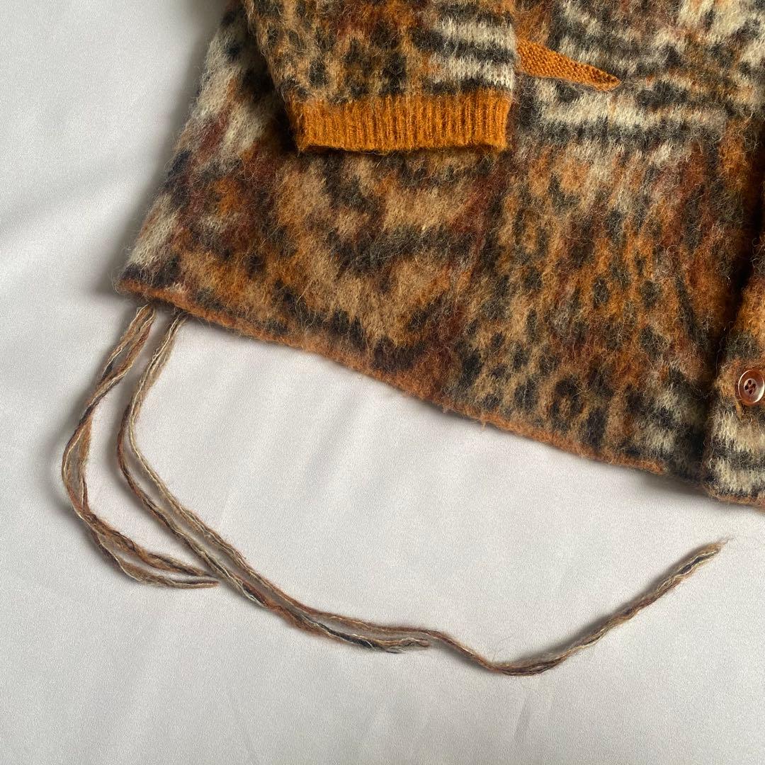 K*t様 doublet - MIX ANIMAL JACQUARD CARDI