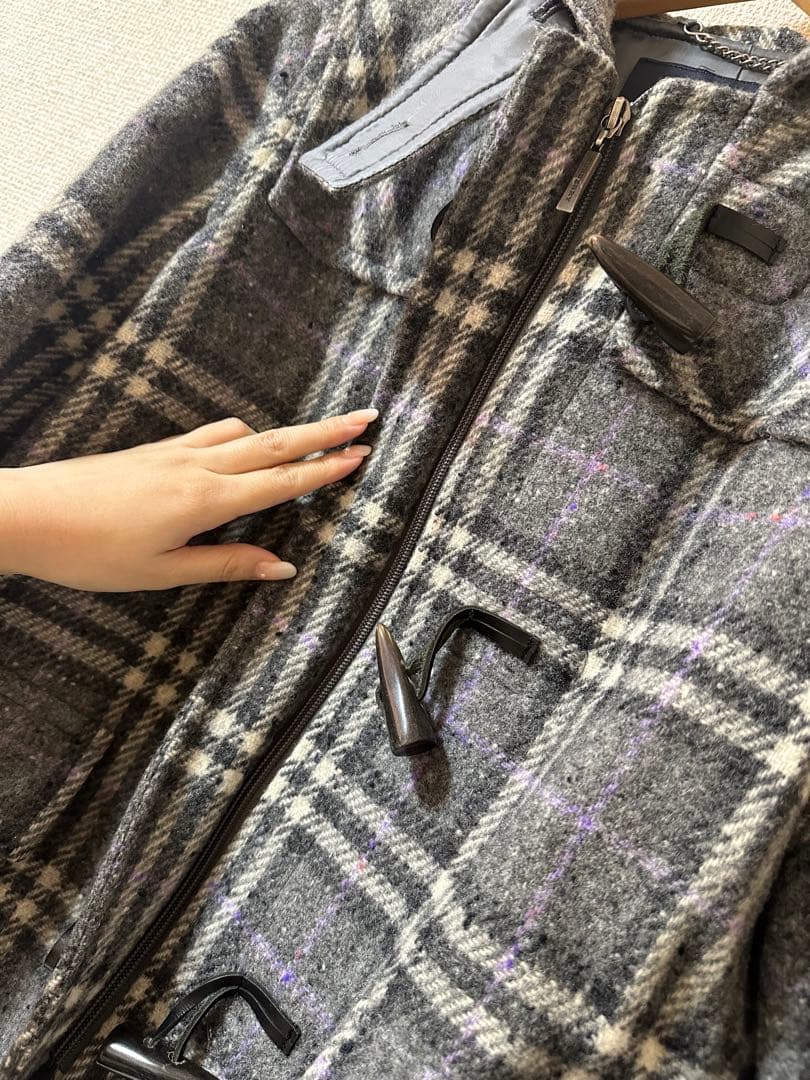 Burberry バーバリー　ダッフルコート フード付
