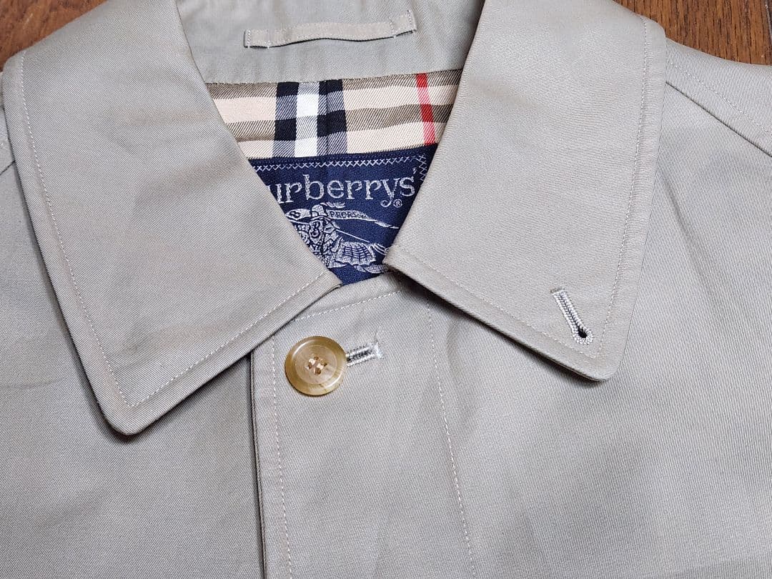 美品　Burberrys ステンカラーコート ベージュ
