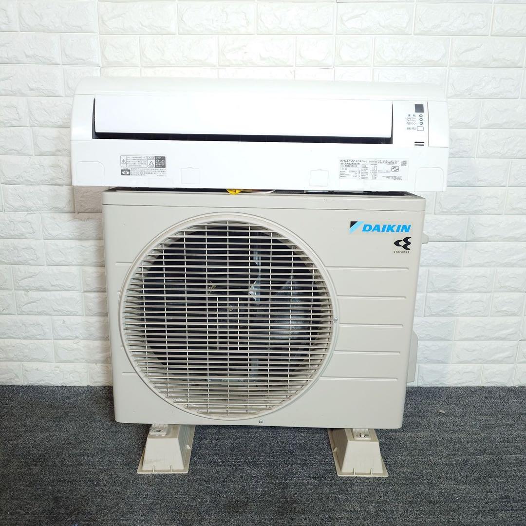 DAIKIN ダイキン ルームエアコン AN22XES-W 6畳用 F081