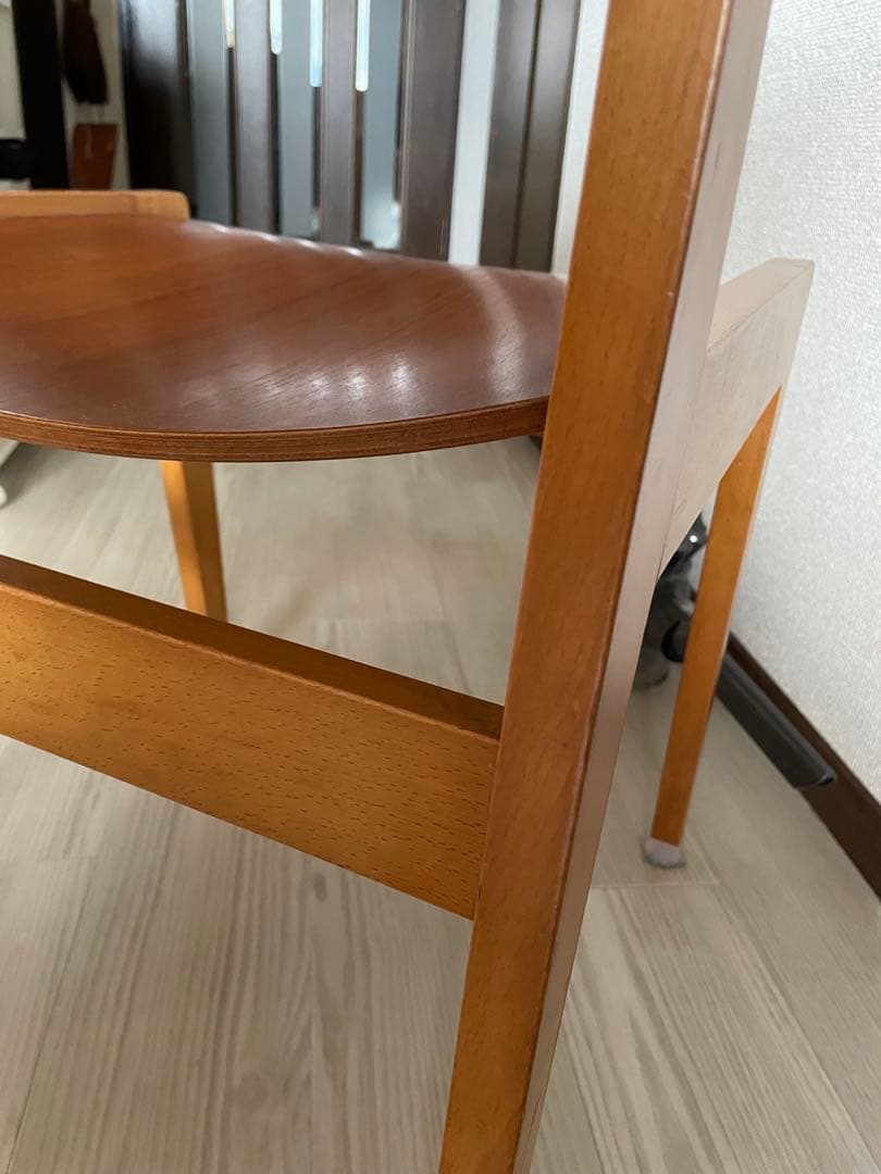 直接取引　【天童木工】ブックチェア/ダイニングチェア/木製椅子/USED