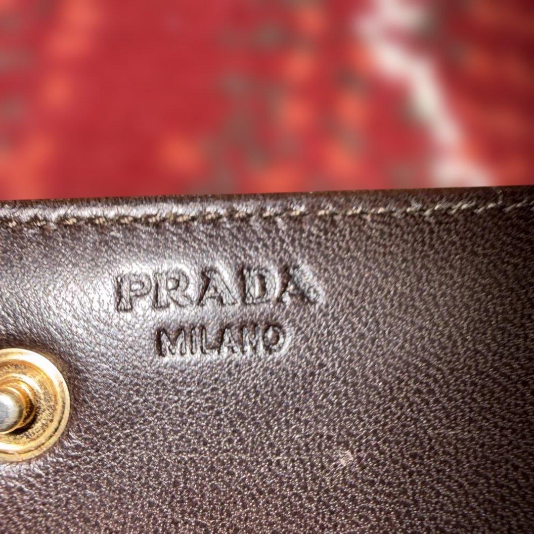 プラダ パイソン 長財布 PRADA 蛇革