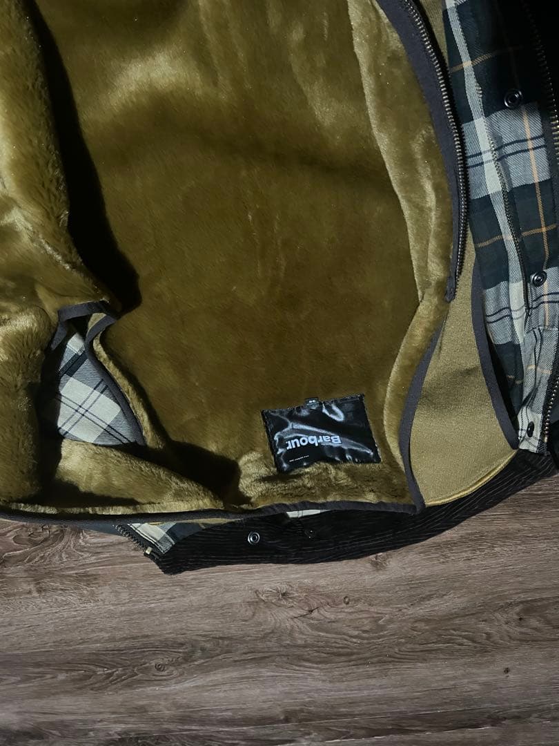 Barbour ダークグリーン ジャケット　ライナーセット　38美品