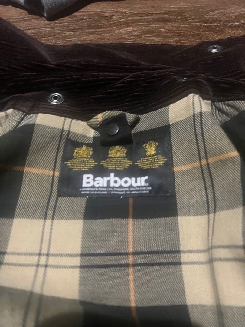 Barbour ダークグリーン ジャケット　ライナーセット　38美品