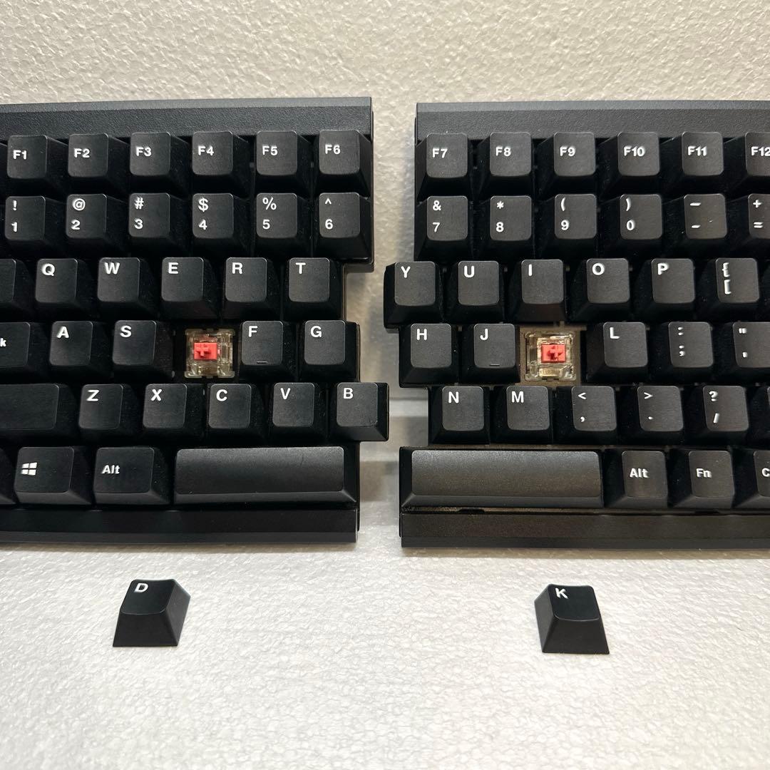 MISTEL MD770RGB BT 静音赤軸メカニカルキーボード 分割