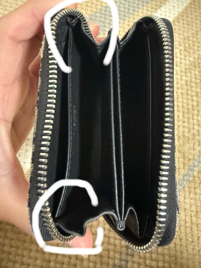 Dior モノグラム コンパクト財布