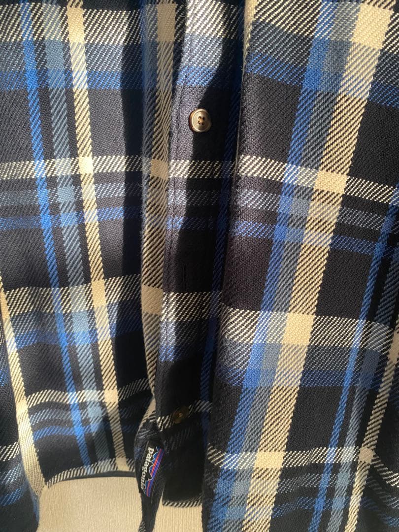 patagonia メンズ　フィヨルド　フランネルシャツ　L