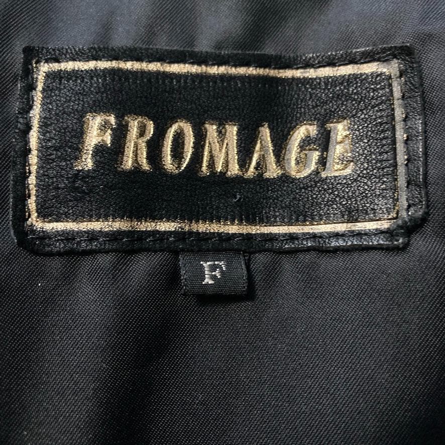 【美品】VINTAGE　90s 本革 レザージャケット 短丈 黒 日本製 y2k