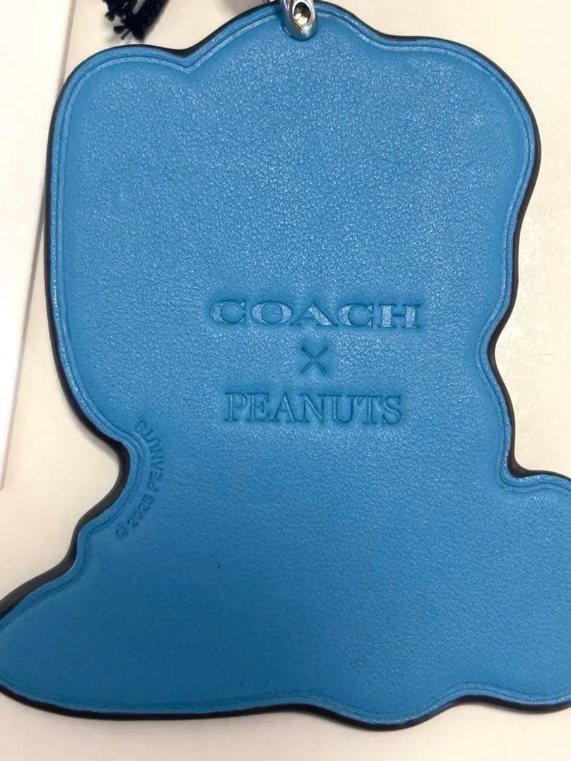 ⭐︎新品タグ付き⭐︎COACH x PEANUTS ライナス　キーホルダー