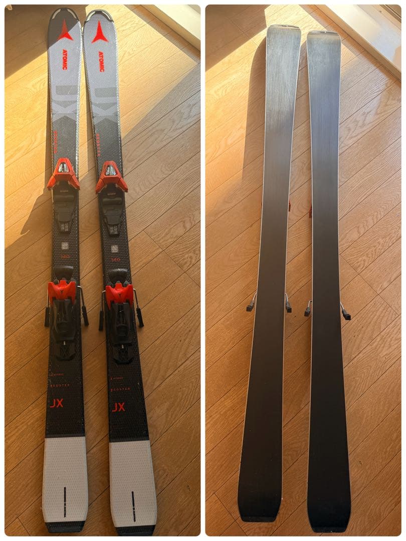 Atomic JX スキー バインディング付き