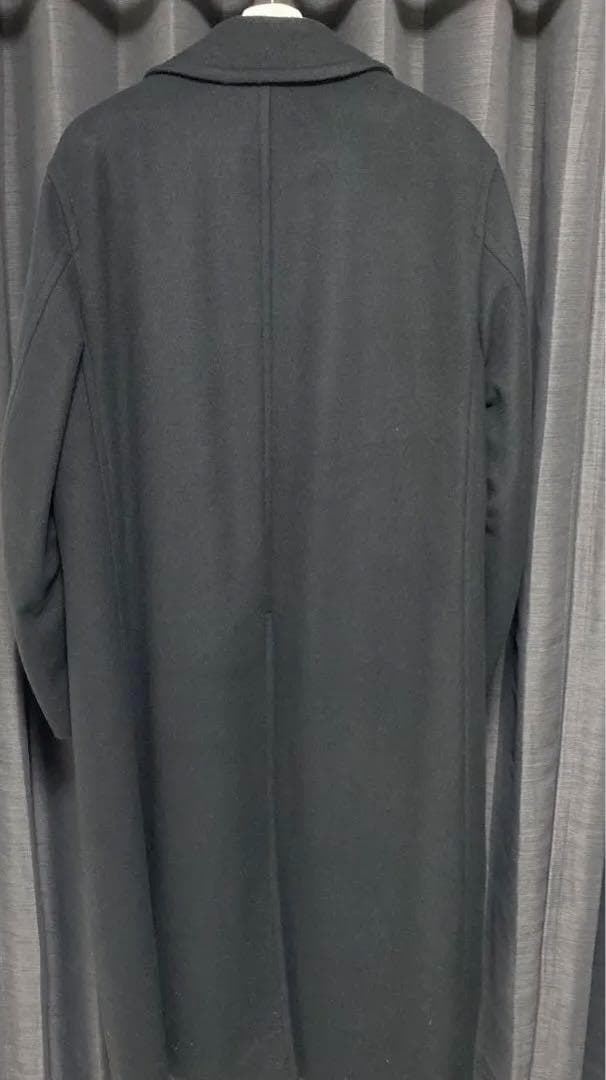 ジャケット・アウター LIDNM Super140s OFFICER COAT CHARCOAL