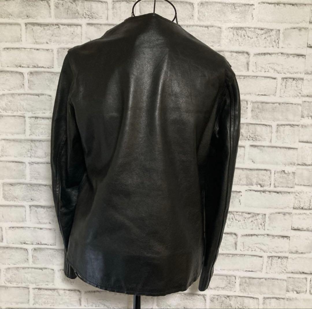 【美品】BRU NA BOINNE ブルーナボイン　ホースレザージャケット　黒