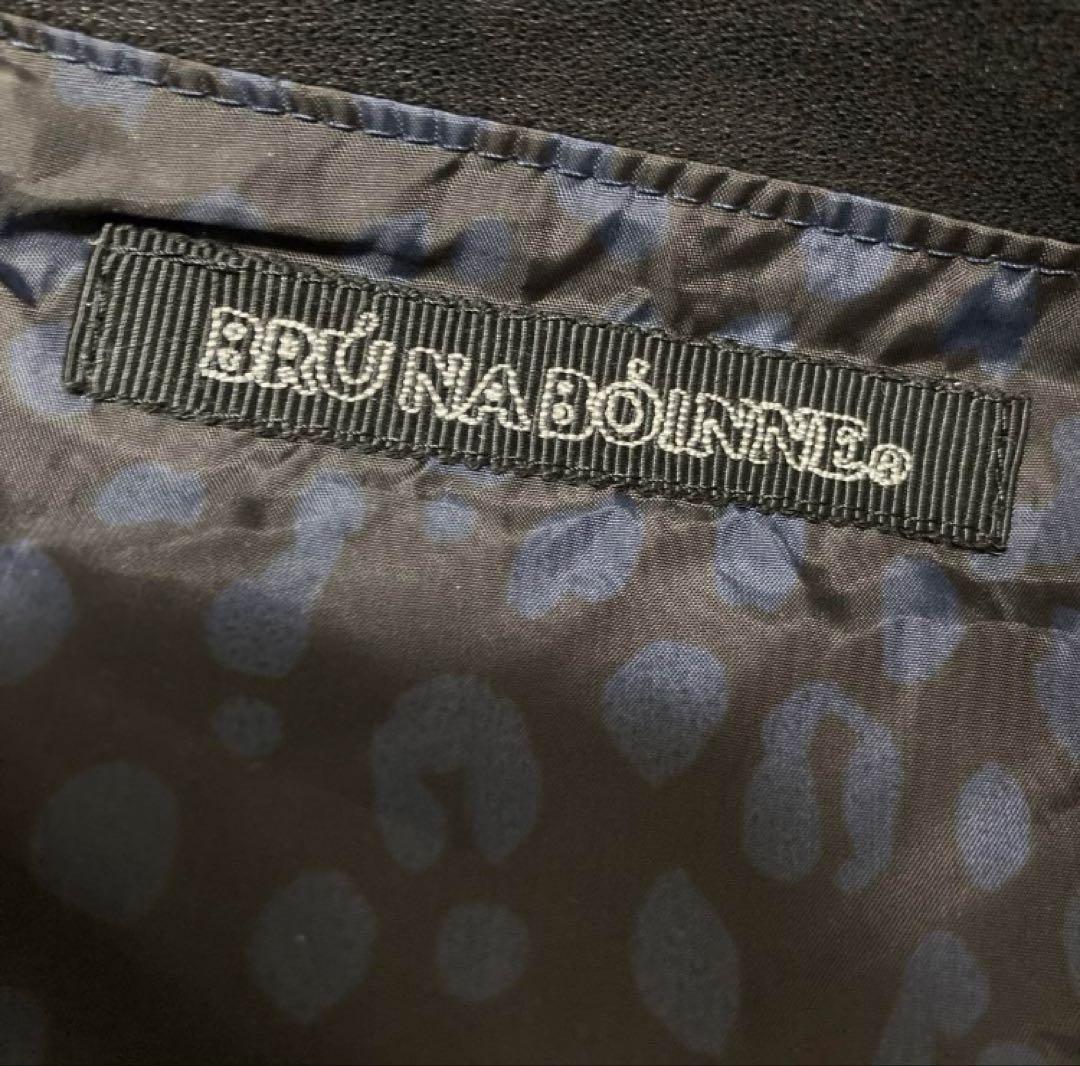 【美品】BRU NA BOINNE ブルーナボイン　ホースレザージャケット　黒