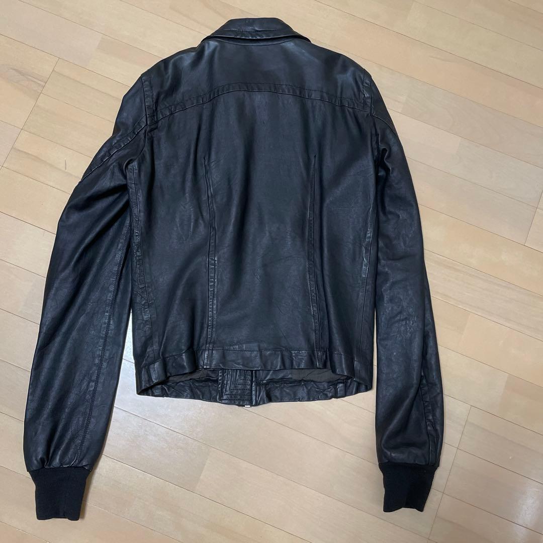 Rick Owens リックオウエンス　レザージャケット　ラムレザー