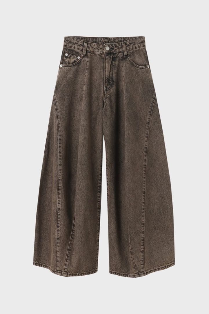 パンツ THETOE Santorini Denim Pants / brown M