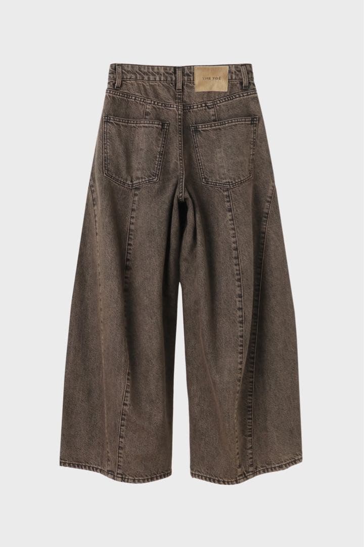 パンツ THETOE Santorini Denim Pants / brown M