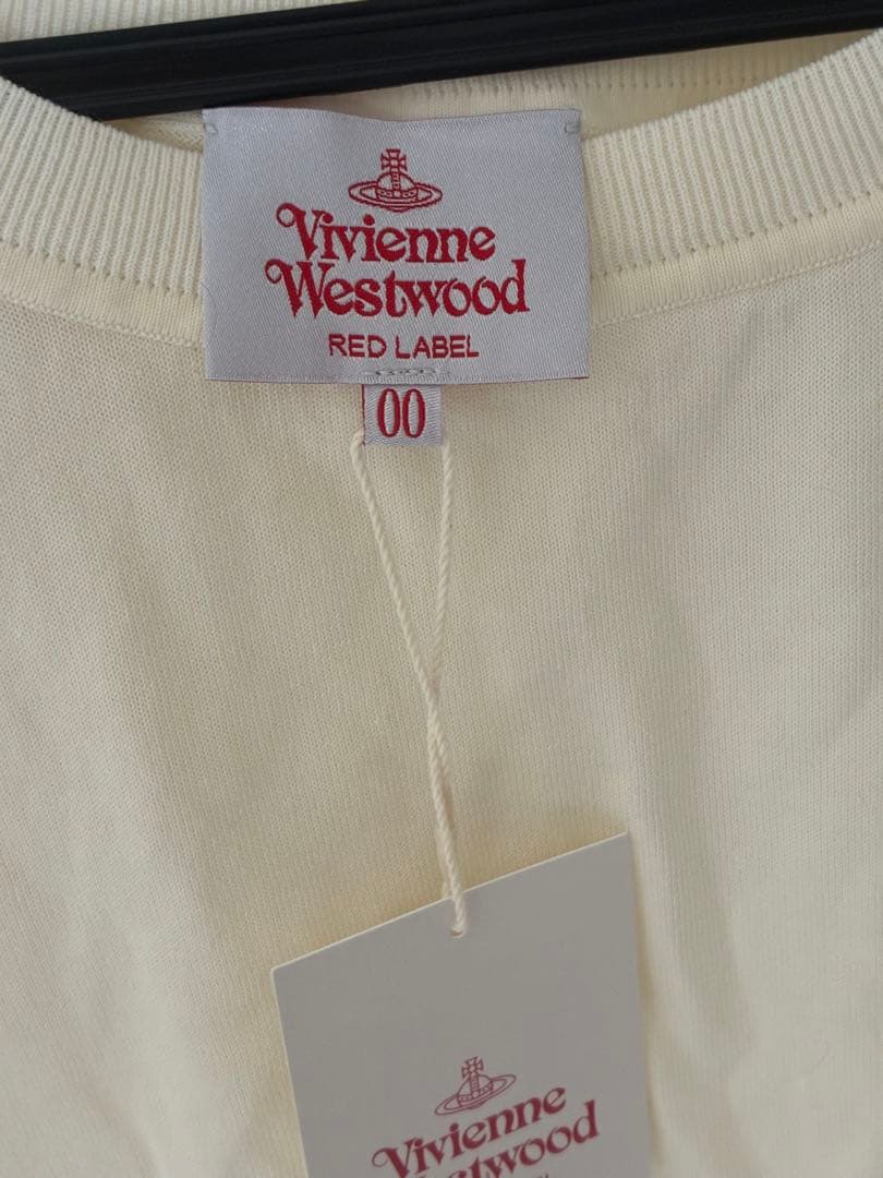 Vivienne Westwood 半袖ニット 00 アイボリー