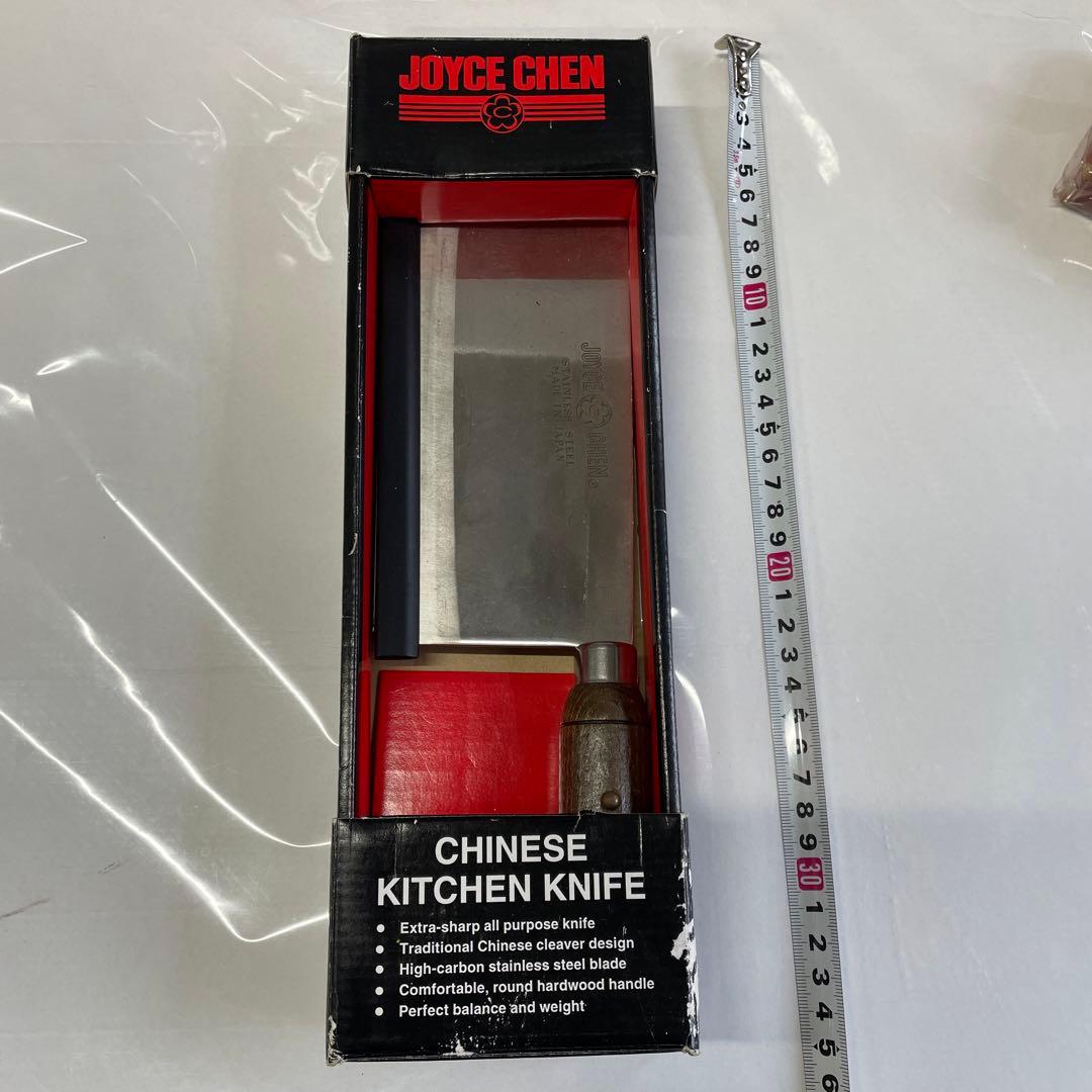 JOYCE CHEN 中国式包丁 ステンレス製 新品未使用