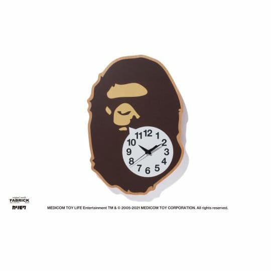 BAPE X CLOCKWORKSAND X KARIMOKU 掛時計