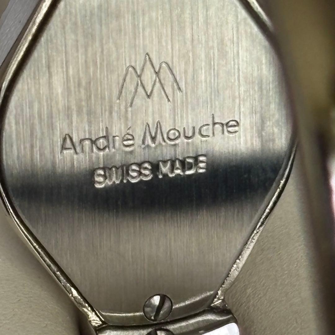 【美品】ANDRE MOUCHE アンドレムッシュ 腕時計 バングル