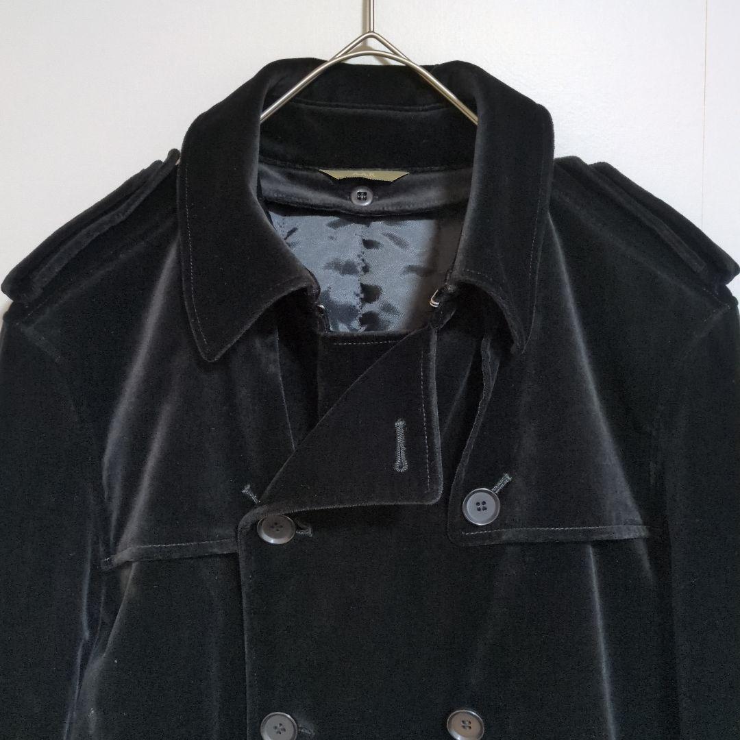 美品　ヨウジヤマモト　トレンチコート　ベロア　2WAY　キルティング　A.A.R
