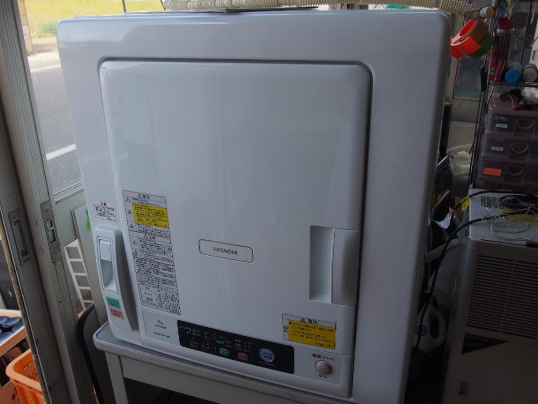 中古　日立　衣類乾燥機　DE-N60WV 2021年　6kg