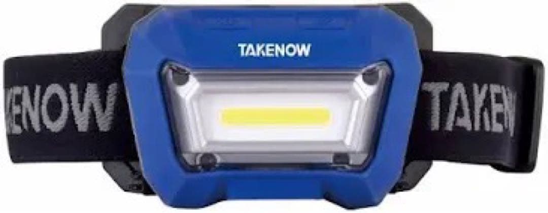 TAKENOW 充電式LED ヘッドライト HL001 3個売り❗️