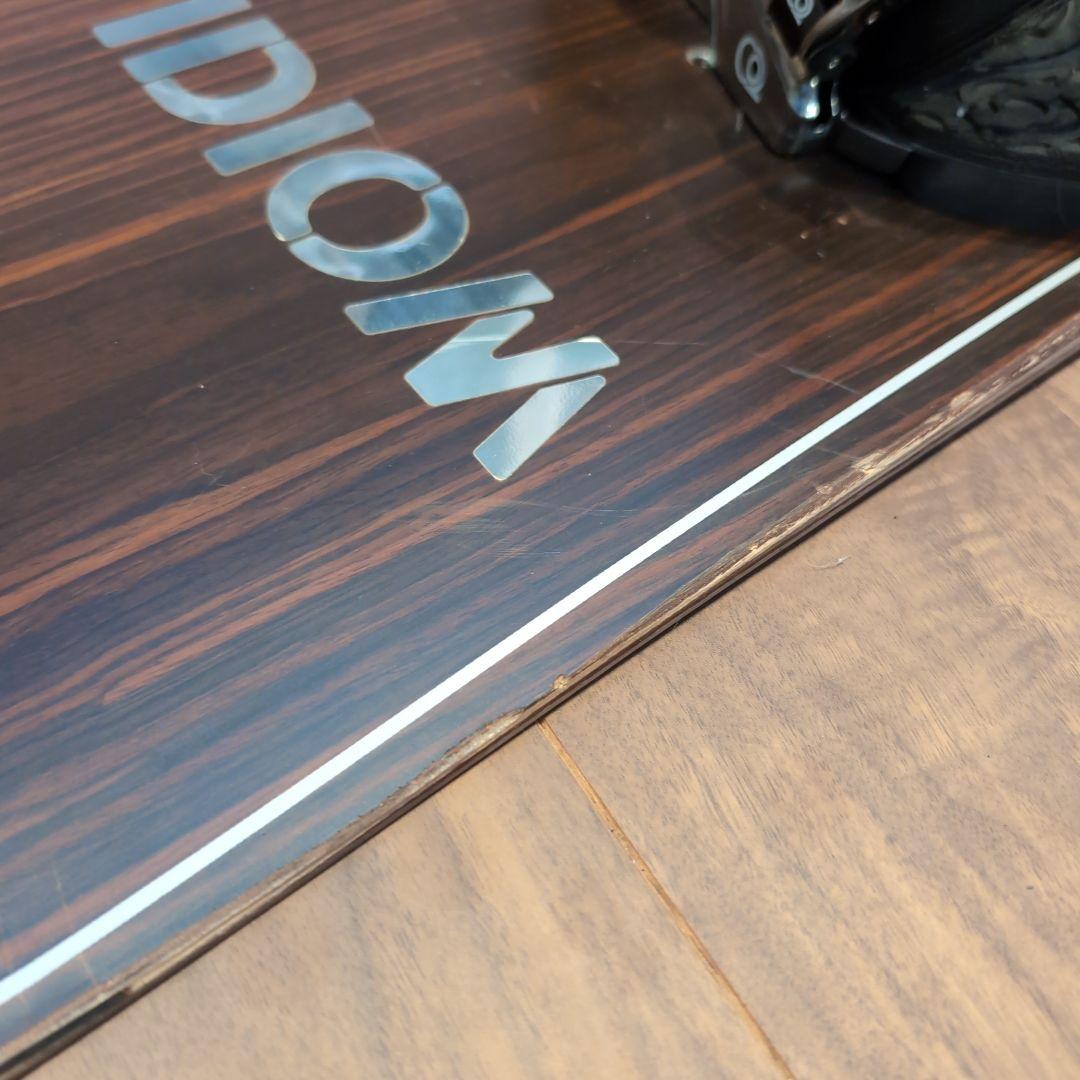 【希少】BURTON idiom スノーボード 156cm 木製 ビンディング付