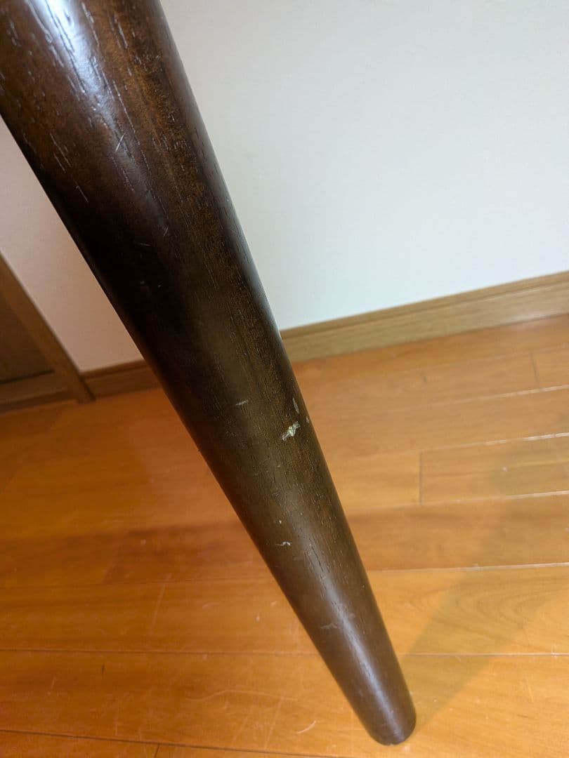 ■送料込■カリモク60+ ダイニングテーブル800 木製家具食卓デスク ブラウン