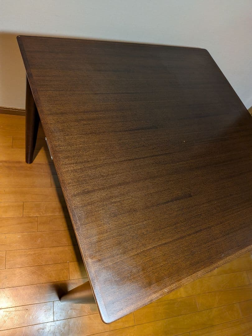 ■送料込■カリモク60+ ダイニングテーブル800 木製家具食卓デスク ブラウン