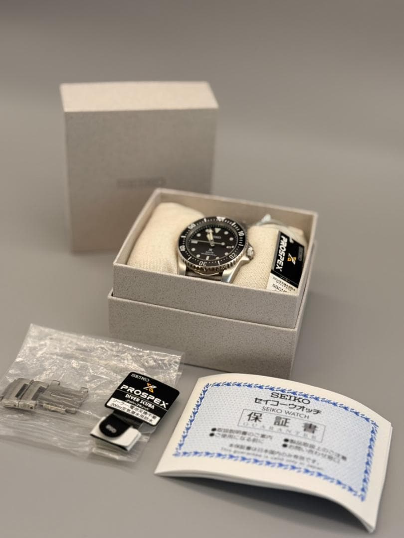 極美品 SEIKO プロスペックス ソーラー ダイバーズ SBDN075