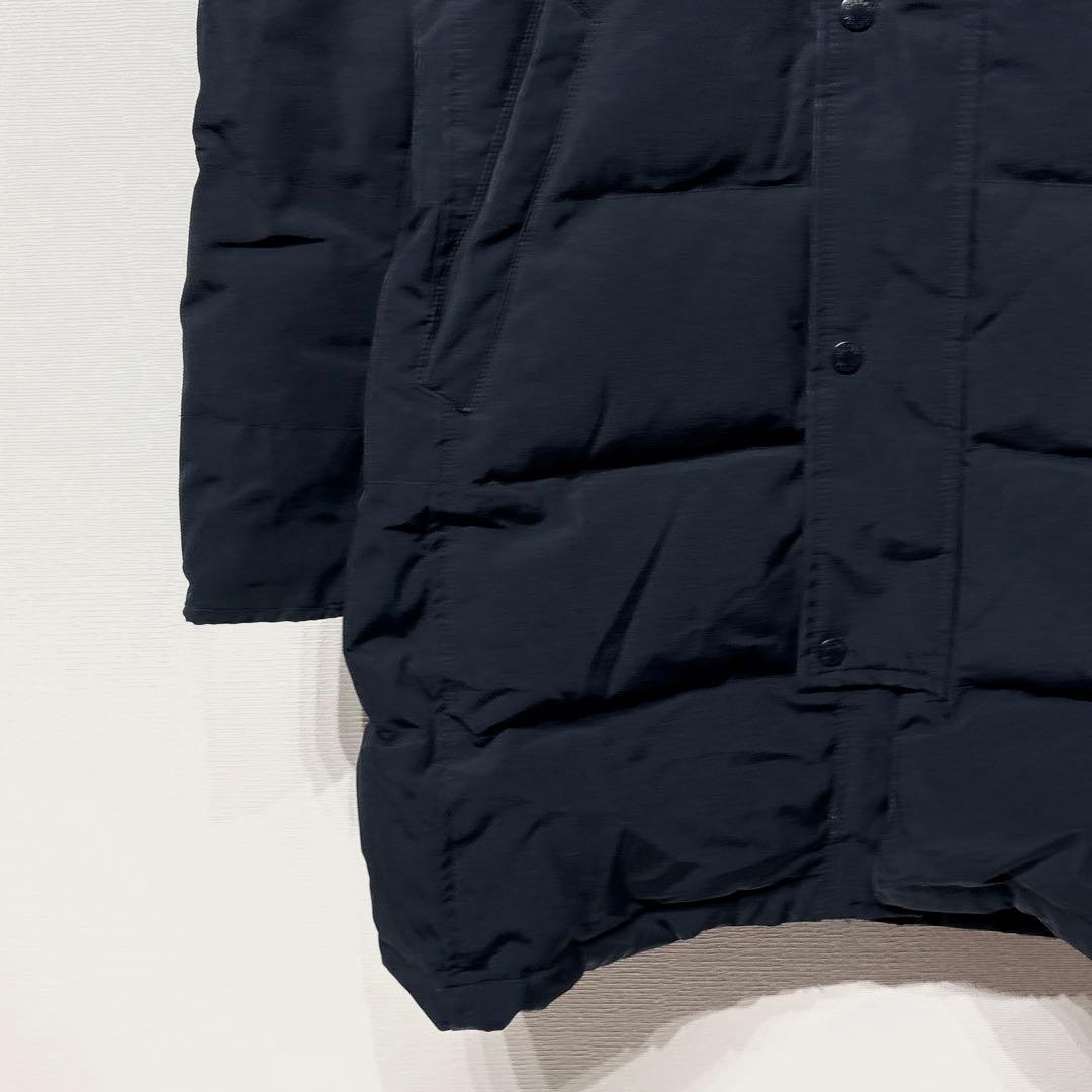 DANTON ダントン ダウンコート ネイビー L ジャケット タッサーダウン