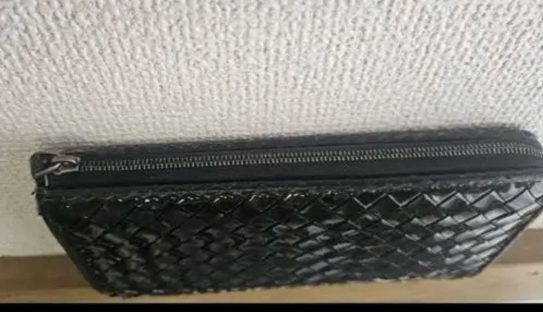 BOTTEGAVENETA 長財布 希少エナメル蛇革 送料込み