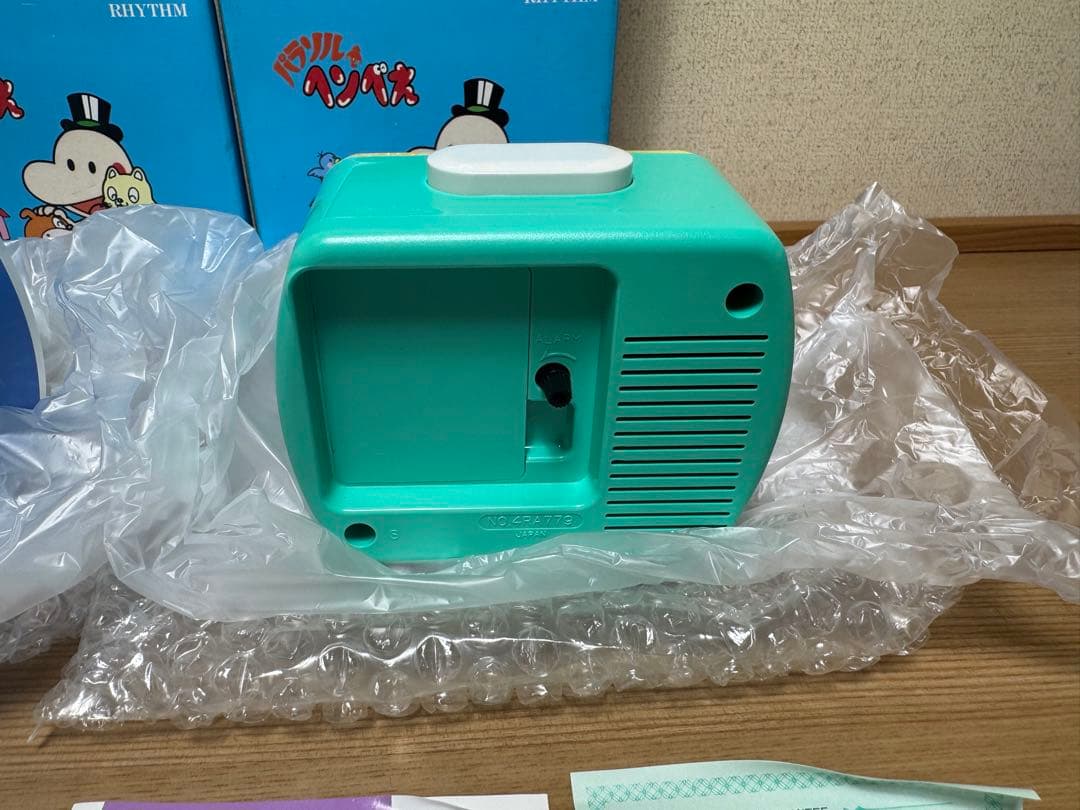 パラソルヘンべえ　藤子不二雄Ⓐ 目覚まし時計×4 レトロ