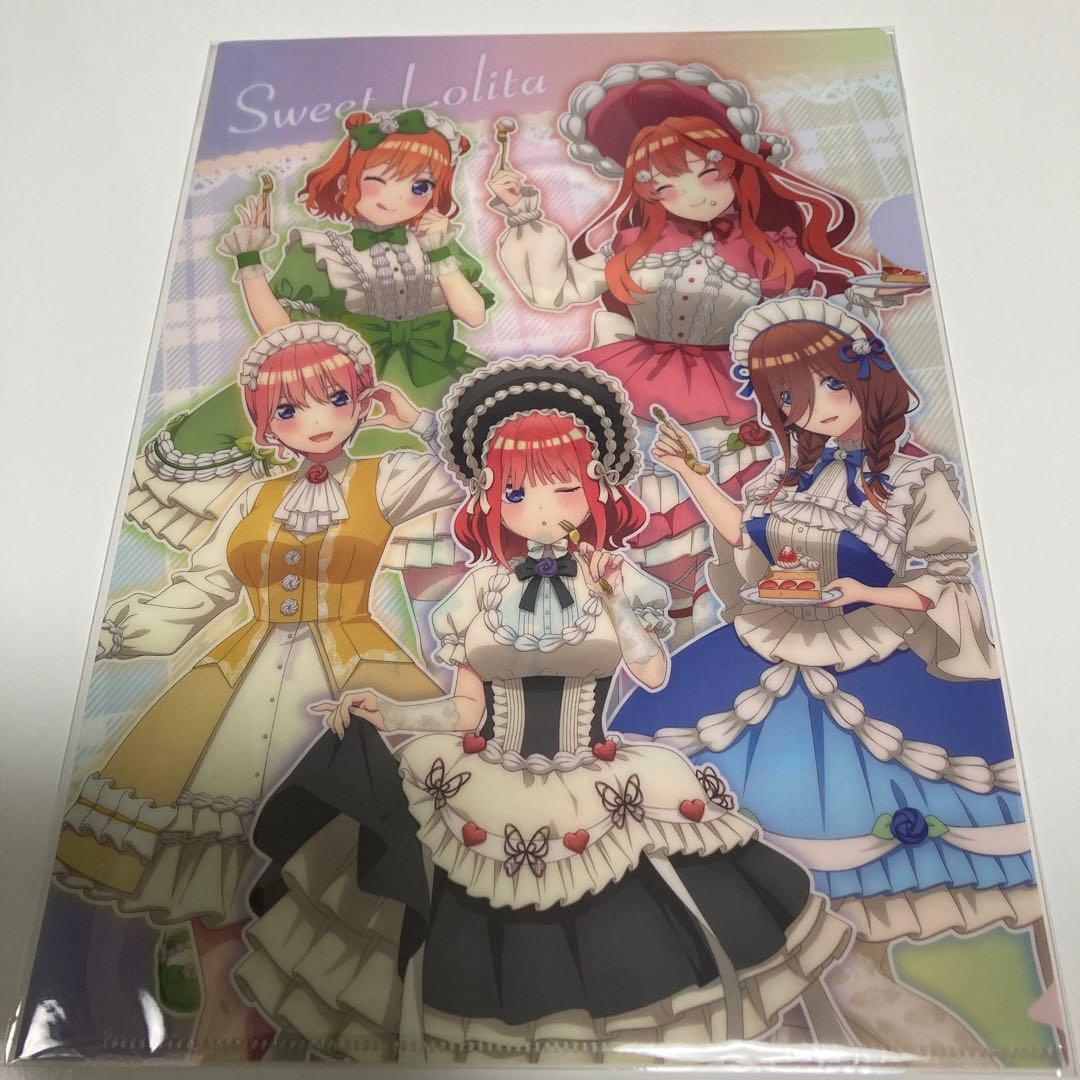 【も か】五等分の花嫁クリアファイルstrawberry style 集合