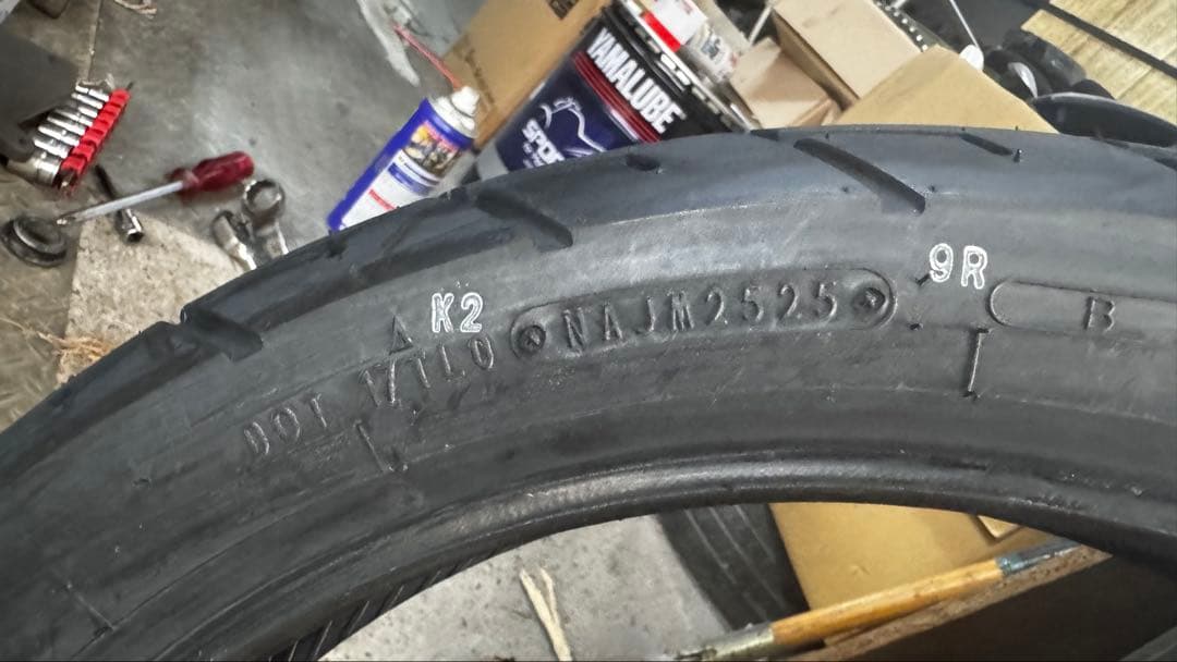 未使用DUNLOP K505 150/70/17 110/70-17 セット