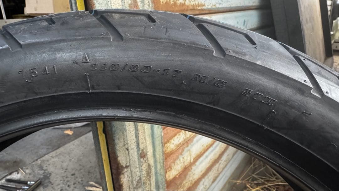 未使用DUNLOP K505 150/70/17 110/70-17 セット
