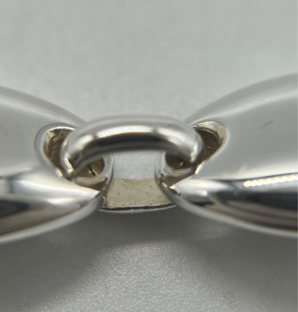 ティファニー TIFFANY ペブル リンク ブレスレット SV925 希少