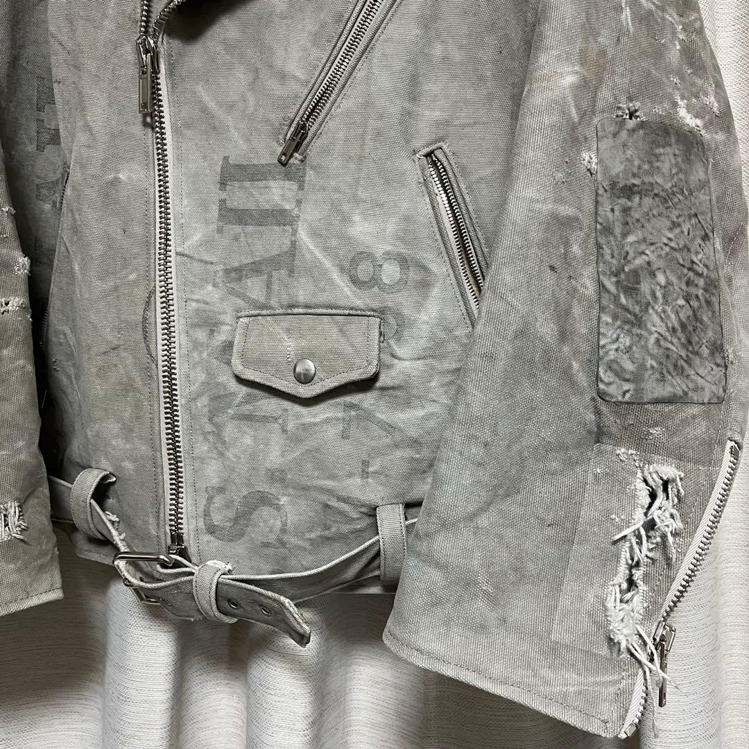 【READYMADE】ダブルライダースジャケット