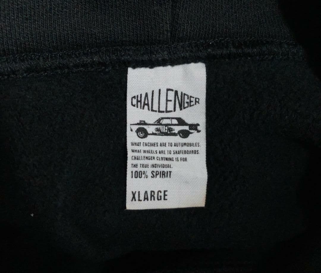challenger パーカー ブラック XL 長瀬智也　美品