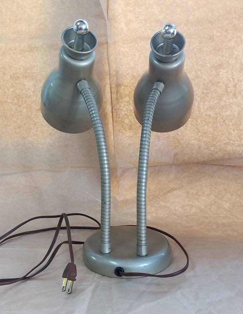 その他 1950s Double neck Portable Lamp