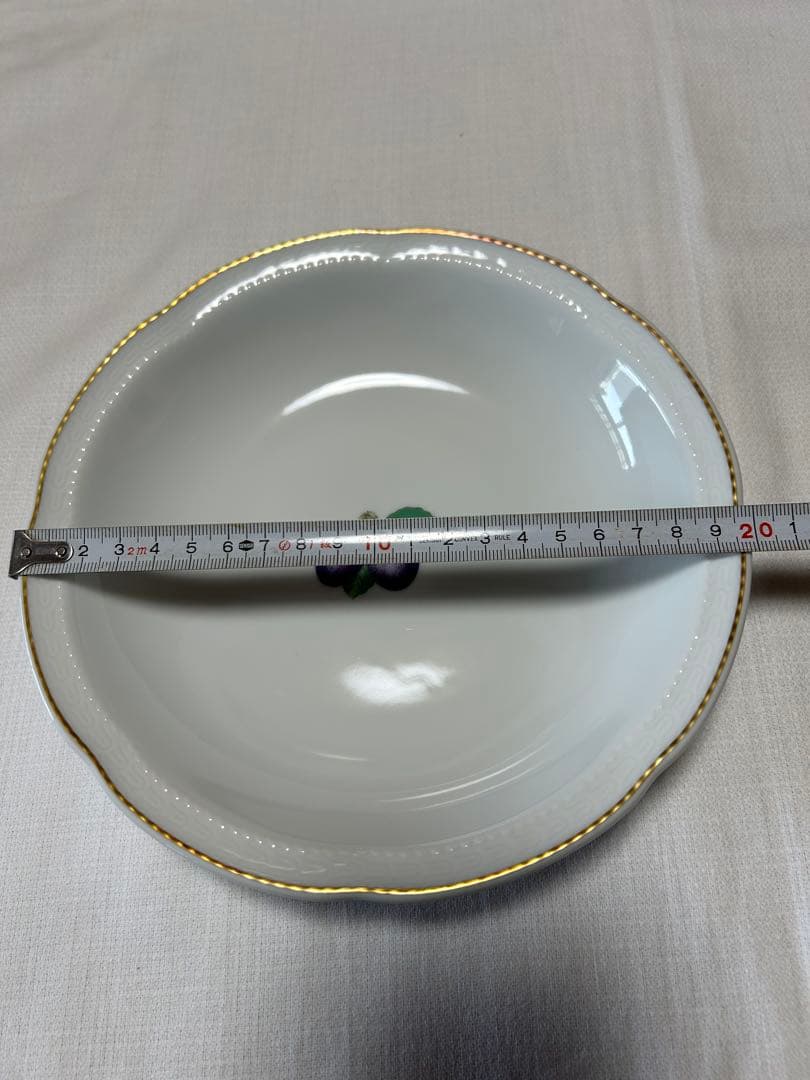 ☆新品・未使用☆ リチャードジノリ　ボンジョルノプルーン　20cm 3枚