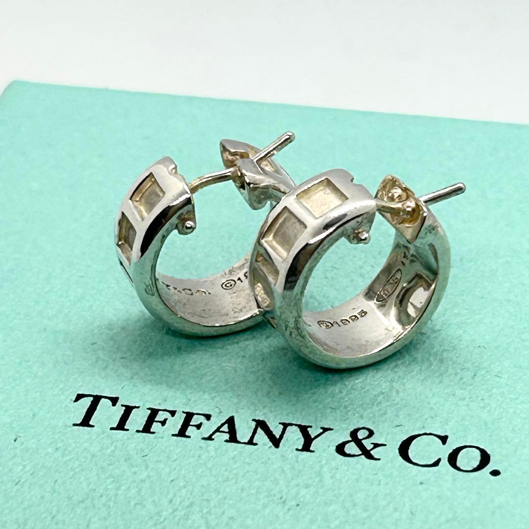 ティファニー❤️アトラス フープ ピアス シルバー レディース 定番 人気 正規品