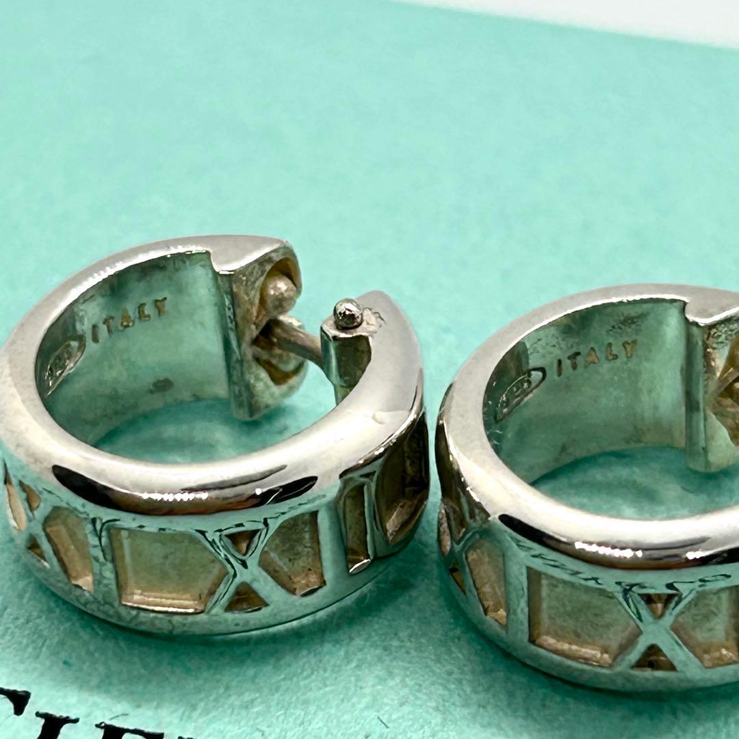 ティファニー❤️アトラス フープ ピアス シルバー レディース 定番 人気 正規品